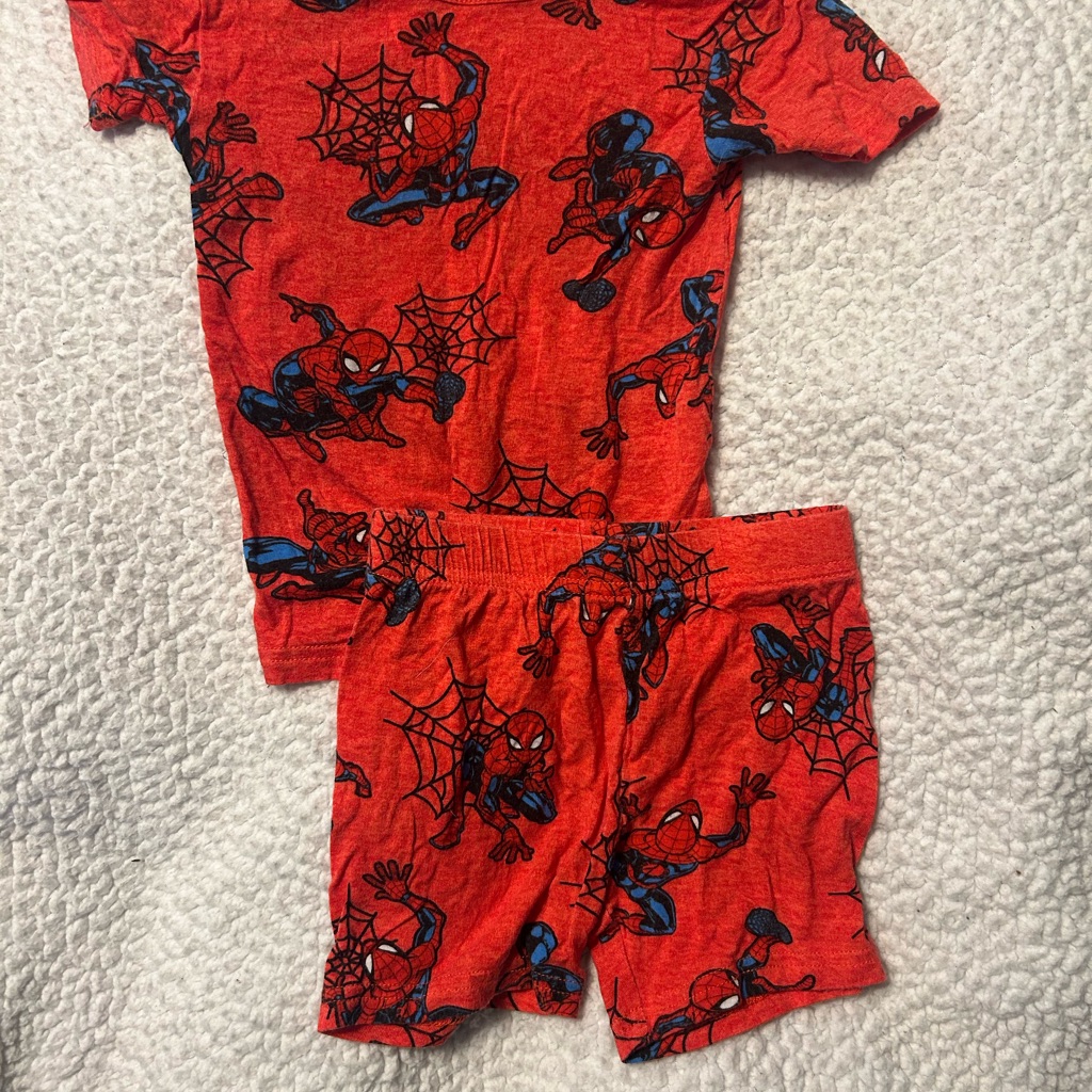 Marvel Spider-Man Red And Blue Kids Pajama Set